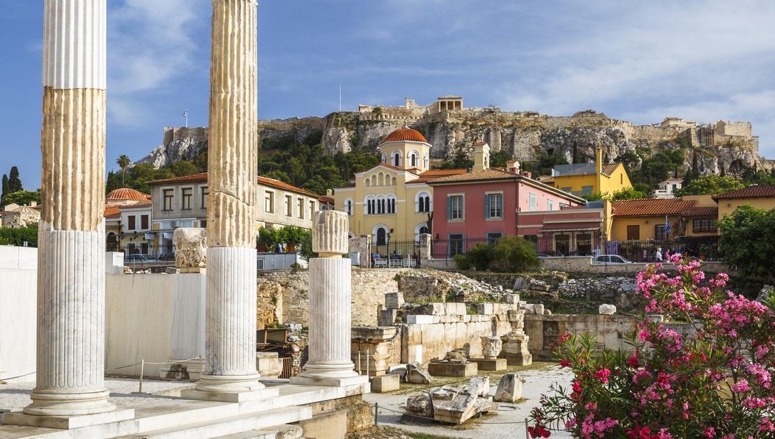 Photo of the Plaka in Athens