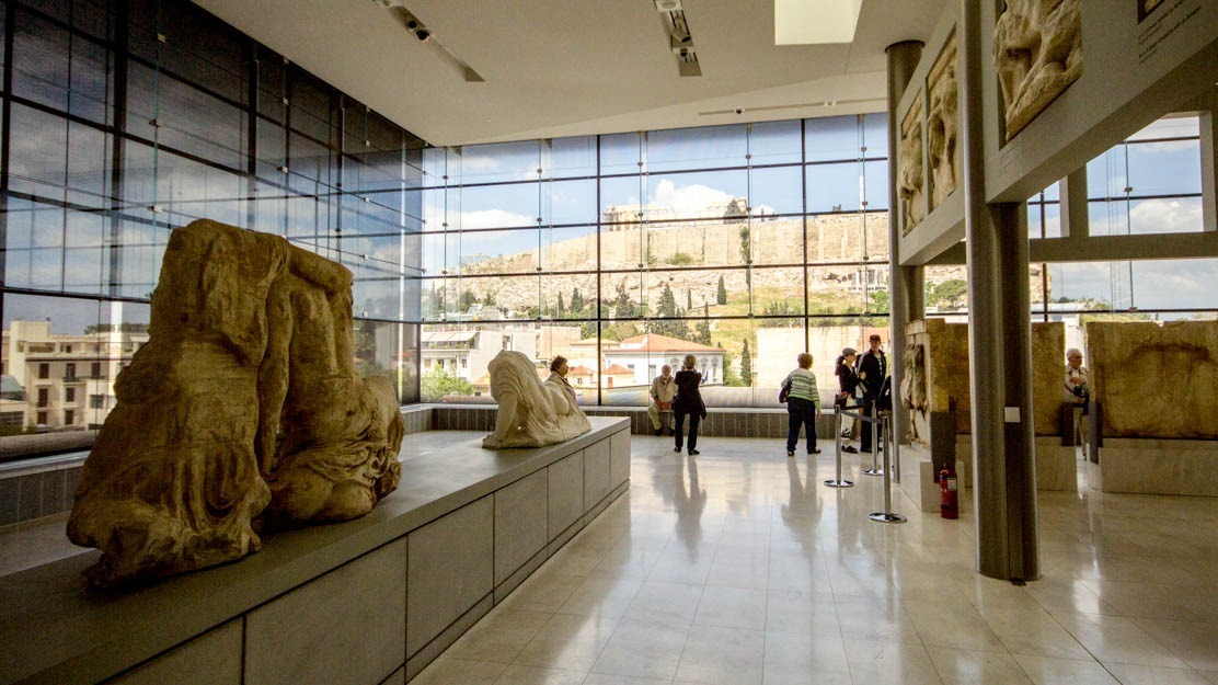 Photo from the Acropolis Museum in Athens