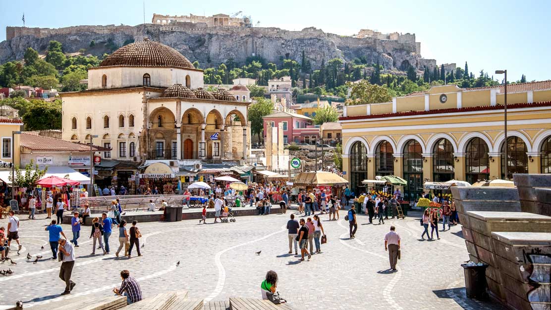 Photo of the Monastiraki in Athens