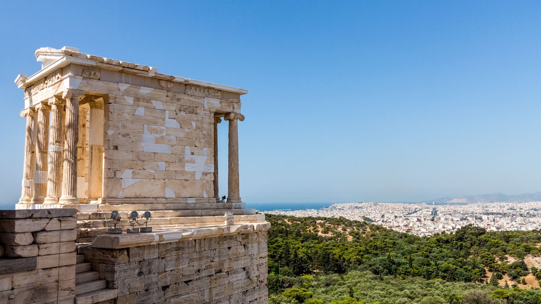 Photo of the Temple of Athena Nike in Athens