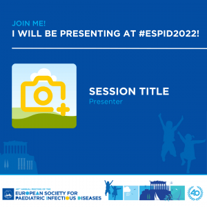 Presenting Lecture at ESPID 2022 Facebook Template with photo